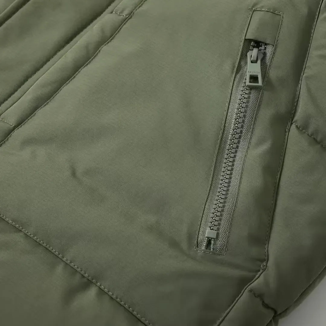 Men's Warm Puffer Vest™ + FREE Watch