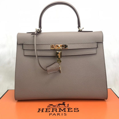 Kelly 32 | Togo-Leder | Palladium-Beschläge.
