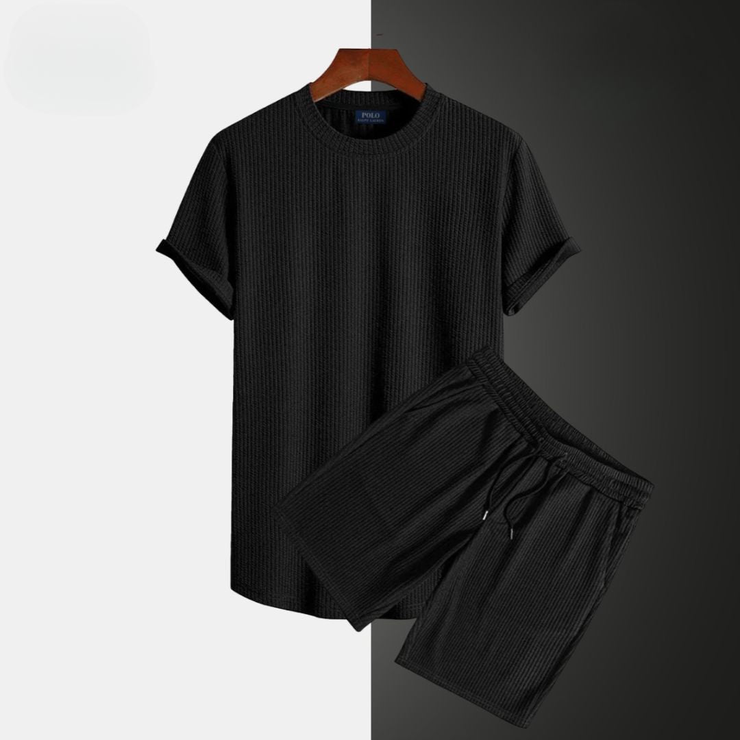 Men’s Waffle Lounge Set – Soft, Lightweight & Cozy