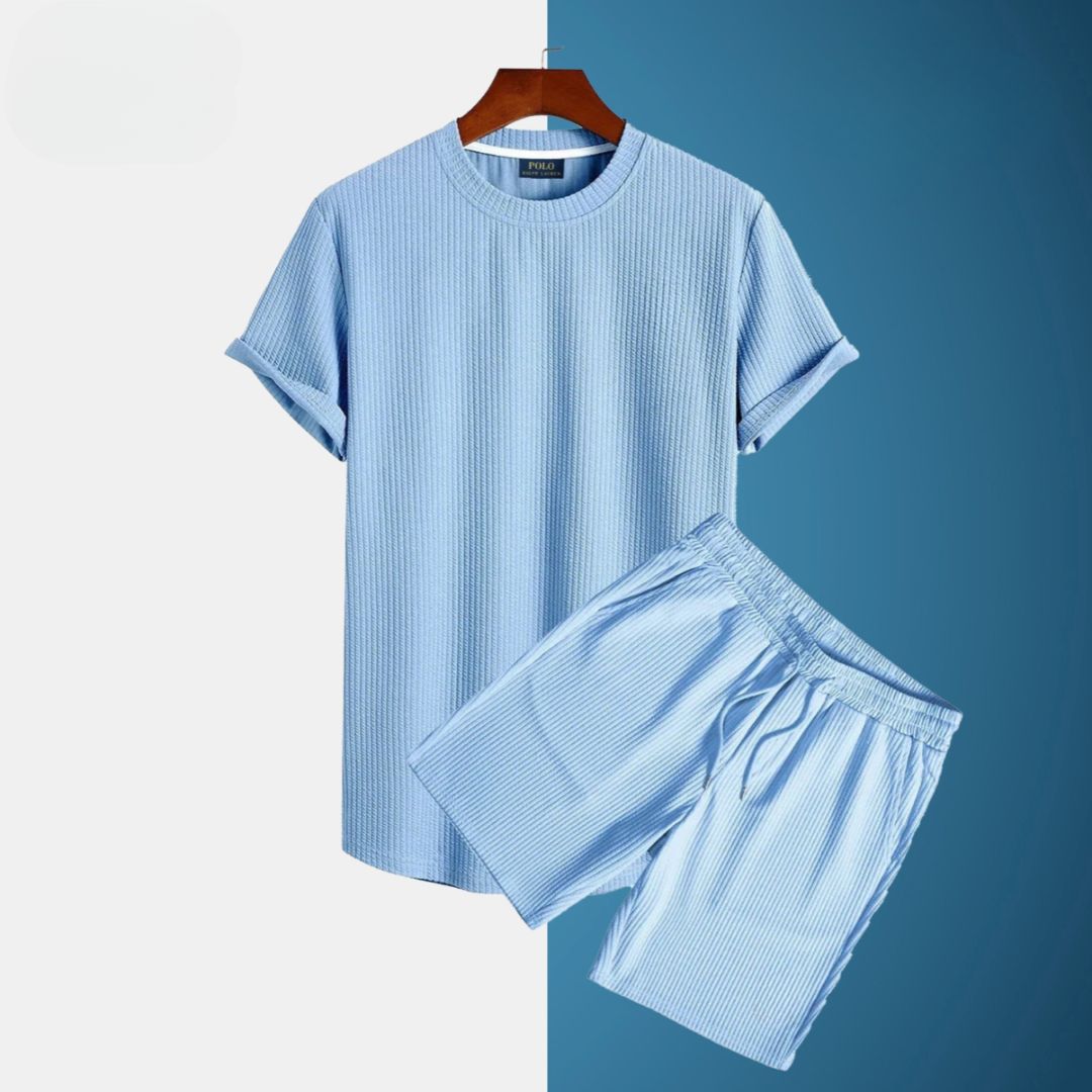 Men’s Waffle Lounge Set – Soft, Lightweight & Cozy