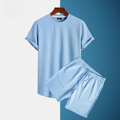Men’s Waffle Lounge Set – Soft, Lightweight & Cozy