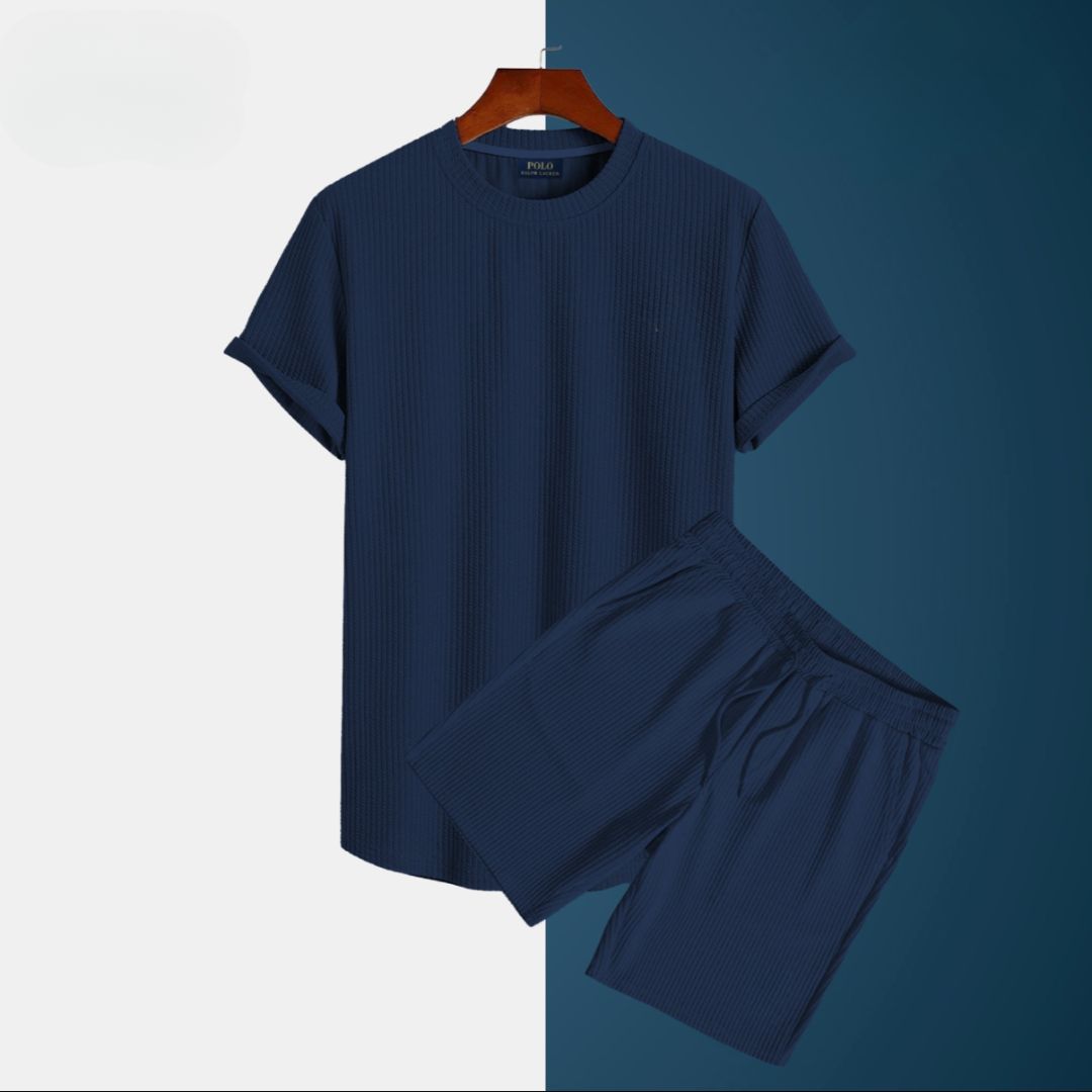 Men’s Waffle Lounge Set – Soft, Lightweight & Cozy