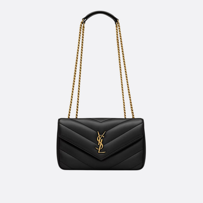Yves Saint Laurent Set – Handtasche und Sandalen.