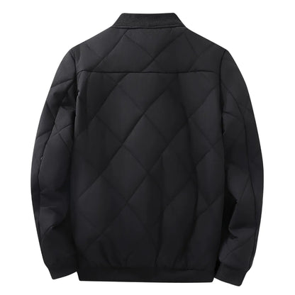 Men’s Plush-Lined Winter Zip Jacket