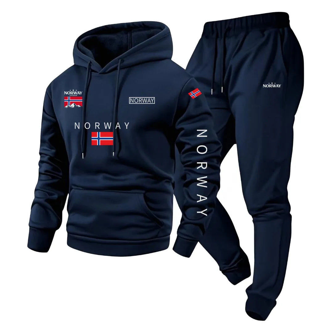 Men’s Norway Hoodie & Joggers Set