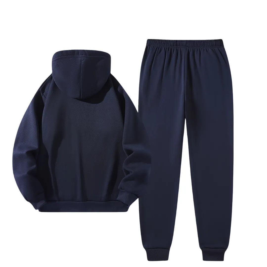 Men’s Hooded Tracksuit Set – Hoodie & Joggers with Paris Print