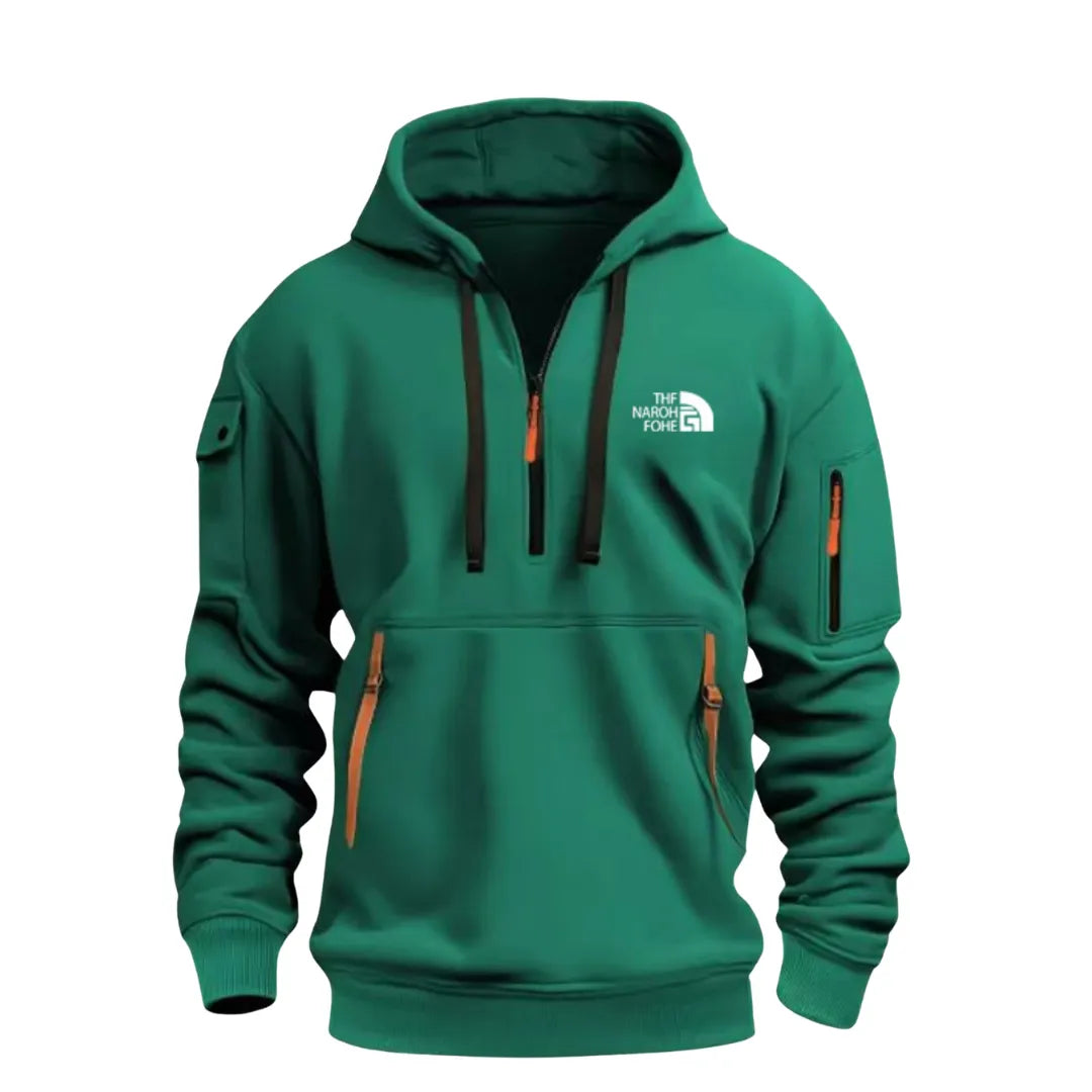 Men’s Zip Hoodie – Casual Hooded Sweatshirt