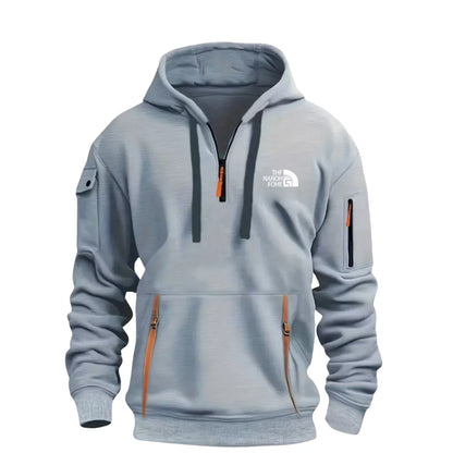 Men’s Zip Hoodie – Casual Hooded Sweatshirt