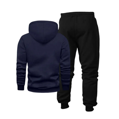 Men’s Casual Streetwear Tracksuit Set – Sweatshirt & Trousers