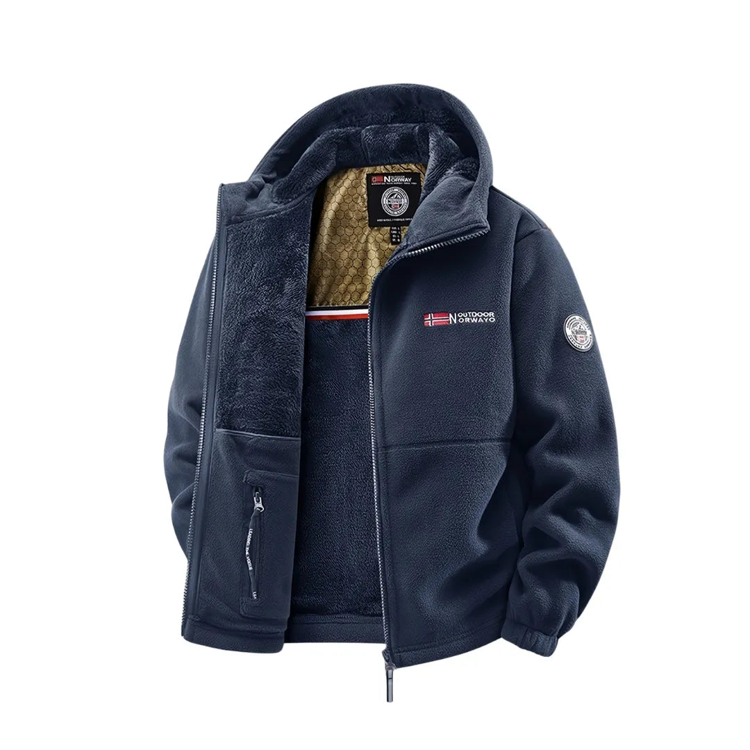 Men’s Thermal Fleece-Lined Winter Jacket