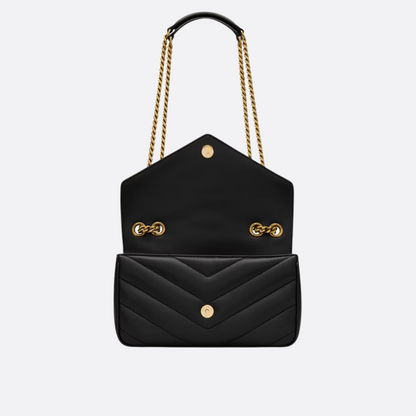 Yves Saint Laurent Set – Handtasche und Sandalen.