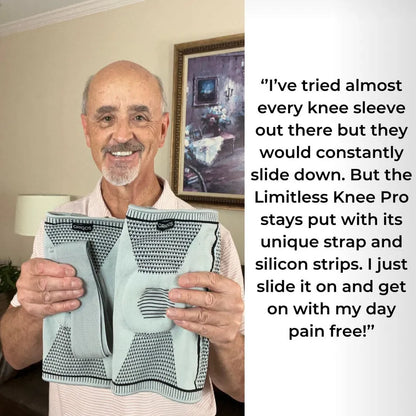 Limitless Knee Pro™ – Advanced Support & Pain Relief Sleeve (Free Support Strap Included)