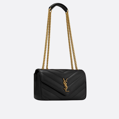 Yves Saint Laurent Set – Handtasche und Sandalen.