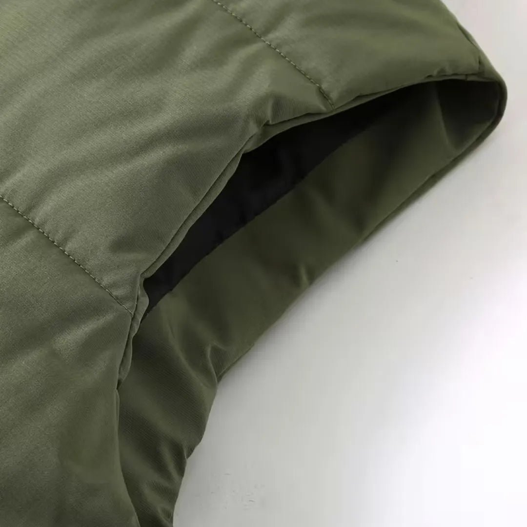 Men's Warm Puffer Vest™ + FREE Watch