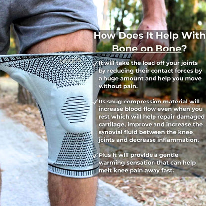 Limitless Knee Pro™ – Advanced Support & Pain Relief Sleeve (Free Support Strap Included)