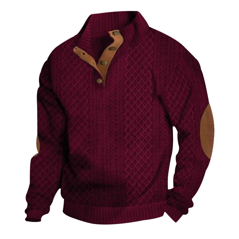 Men’s Knitted Jumper – Classic, Warm & Cozy