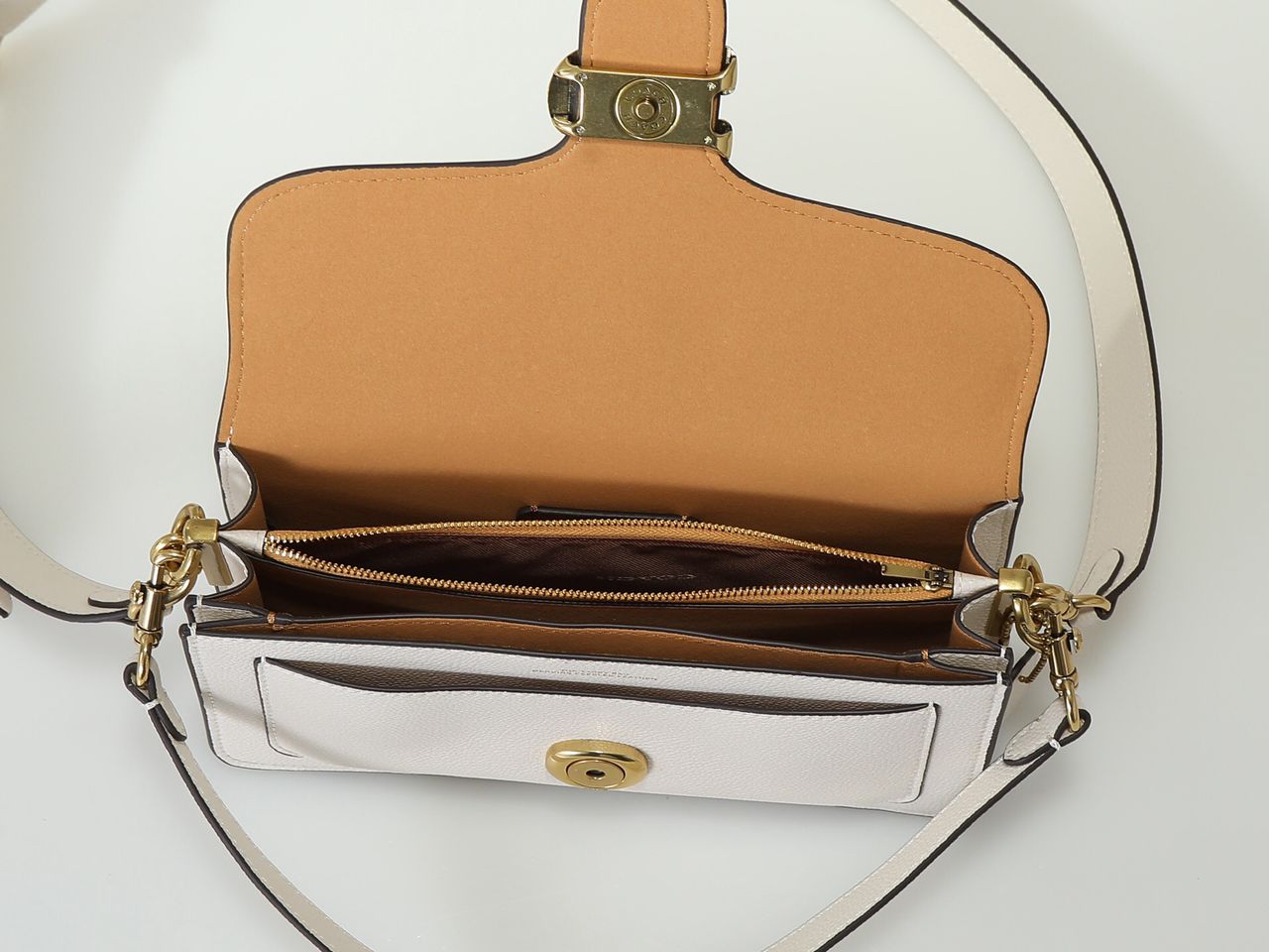 Luxuriöse Schultertasche aus echtem Leder