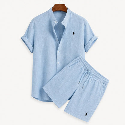 Men's Linen Set – Shirt & Shorts