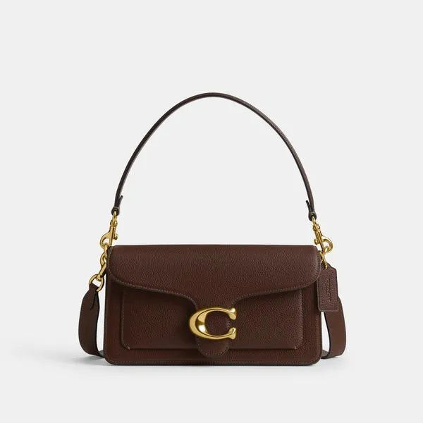 Elegante Schultertasche mit Metallverschluss