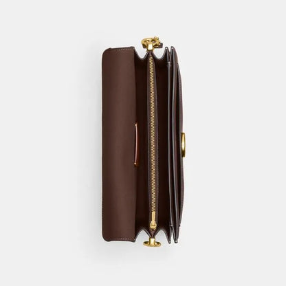 Elegante Schultertasche mit Metallverschluss