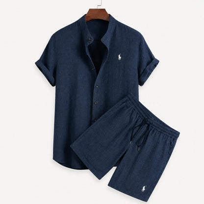 Men's Linen Set – Shirt & Shorts