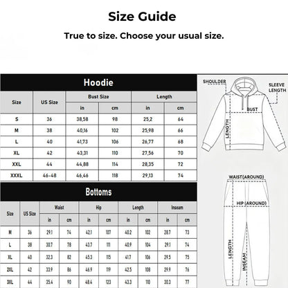 Men's Milano Printed Hoodie and Drawstring Sweatpants Set